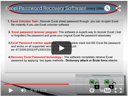 excel password recovery tool